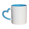 Heart Handle Sublimation Mug | Sublimation Mug Wholesale Supplier