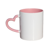 Heart Handle Sublimation Mug | Sublimation Mug Wholesale Supplier