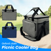 OEM Oxford Cloth Foldable Design Insulated Lunch Bag For Office Picnic Hiking Beach
