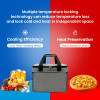 OEM Oxford Cloth Foldable Design Insulated Lunch Bag For Office Picnic Hiking Beach