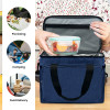 OEM Oxford Cloth Foldable Design Insulated Lunch Bag For Office Picnic Hiking Beach