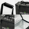 KUOSHI OEM Custom Logo Black Minimalist Insulated Cooler Bags