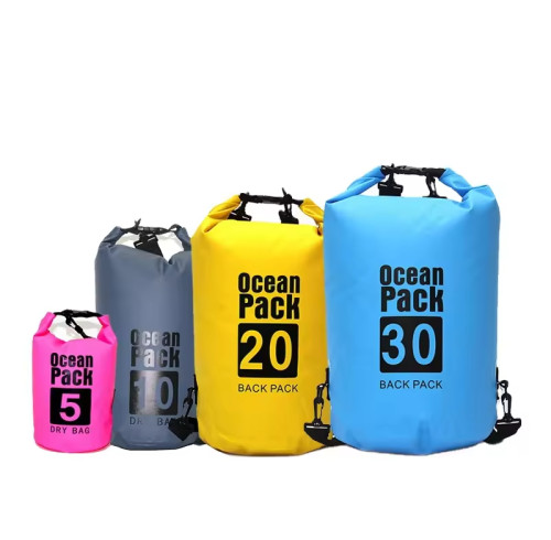 Custom Logo 2l 3l 5l 10l 15l 20l 25l 30l Outdoor Sport Waterproof Pvc Dry Bag