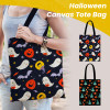 Wholesale Price Custom Christmas Organic Cotton Tote Bag With Custom Printed Logo