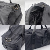 OEM KUOSHI Custom Promotional Waterproof Portable Black Travel Bags