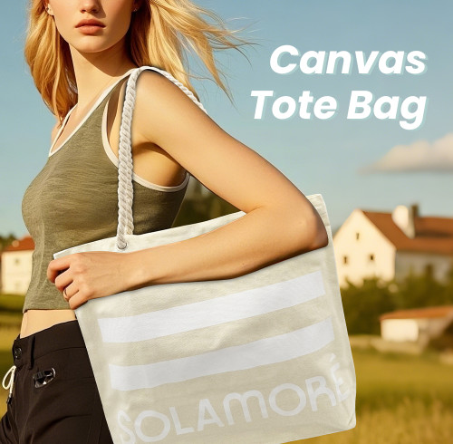OEM KUOSHI Women's Canvas Sublimation Tote Bags Bulk With Custom Printed Logo
