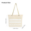 OEM KUOSHI Women's Canvas Sublimation Tote Bags Bulk With Custom Printed Logo
