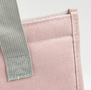 KUOSHI OEM Custom Pink Collapsible Thermal Cooler Lunch Tote Bag With Logo