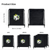 KUOSHI Wholesale Custom Printed Logo Nylon Sublimation Drawstring Backpack Gift Bag