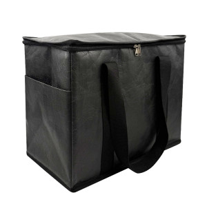 Custom Logo Black Dupont Paper Large Cooler Bags Insulated OEM/ODM