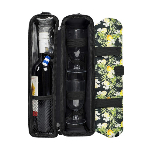 KUOSHI OEM Custom Logo Insulated Wine Cooler Bag Manufacturers