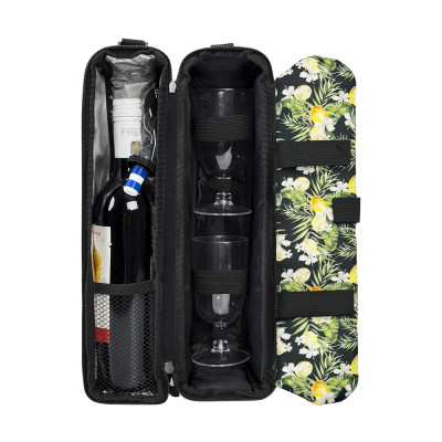 KUOSHI OEM Custom Logo Insulated Wine Cooler Bag Manufacturers