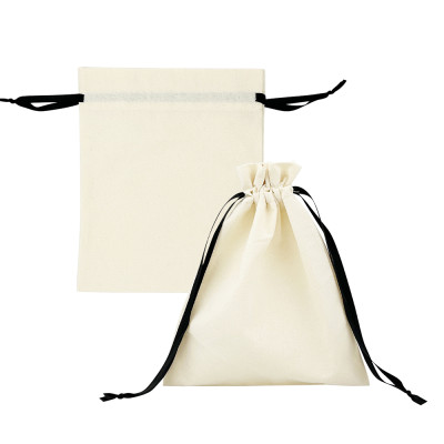 KUOSHI OEM Custom Mini Dust Bag Canvas Drawstring Bag With Printed Logo