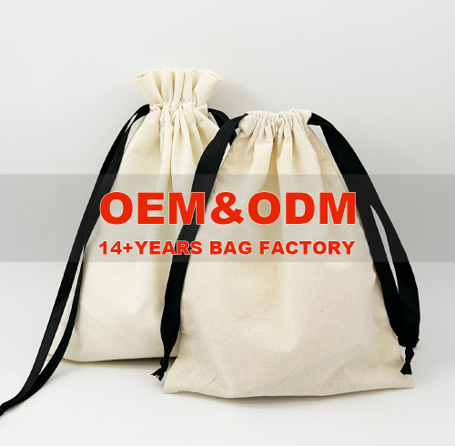 Custom Logo Cloth Dust Bag Drawstring Bag With Printed Logo