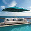 Durable Center Pole Umbrella Commercial Outdoor for Poolside Lounges and Oceanfront Resorts