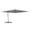 Modern Full-Aluminum Wind Resistant Cantilever Umbrella | garden umbrella premium shading