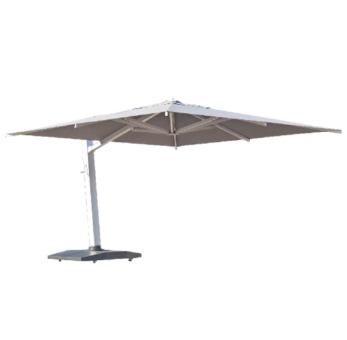 Modern Full-Aluminum Wind Resistant Cantilever Umbrella | garden umbrella premium shading