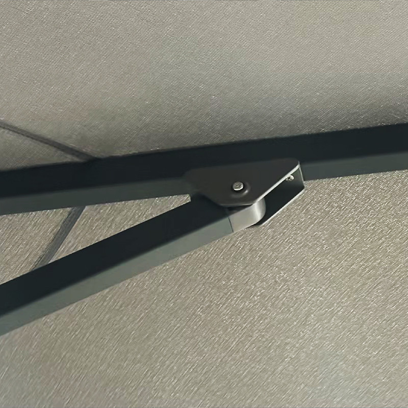 Outdoor sunshade umbrella rib