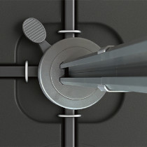 Heavy-Duty 60L HDPE Umbrella Base | 4-piece interlocking base support