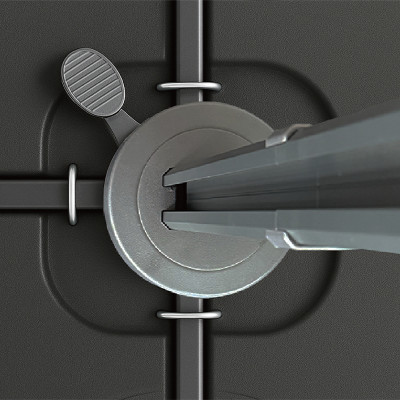 Heavy-Duty 60L HDPE Umbrella Base | 4-piece interlocking base support