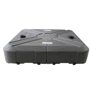 Heavy-Duty 180L HDPE Water-Filled Cantilever Umbrella Base | HDPE umbrella stand large capacity