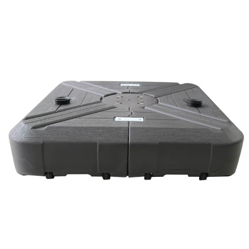 Heavy-Duty 180L HDPE Water-Filled Cantilever Umbrella Base | HDPE umbrella stand large capacity