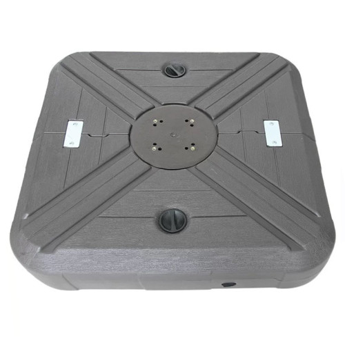 Heavy-Duty 180L HDPE Water-Filled Cantilever Umbrella Base | HDPE umbrella stand large capacity