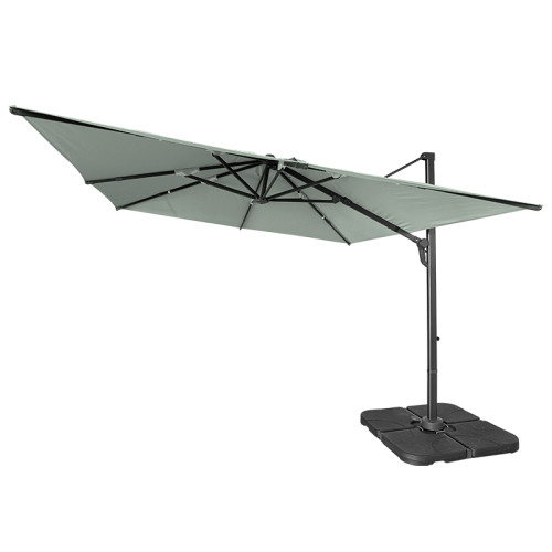 Heavy-Duty 60L HDPE Umbrella Base | 4-piece interlocking base support