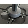 Heavy-Duty 60L HDPE Umbrella Base | 4-piece interlocking base support