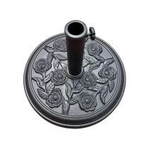 Umbrella Base Heavy Duty Resin |  Black or Bronze Finish Base