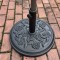 Umbrella Base Heavy Duty Resin |  Black or Bronze Finish Base