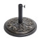 Umbrella Base Heavy Duty Resin |  Black or Bronze Finish Base
