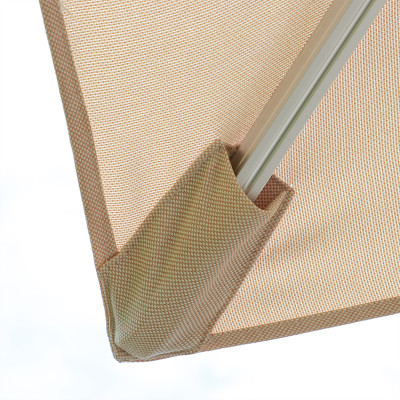 Outdoor Square Umbrella | Square Pull-String Aluminum Cantilever Umbrella | Premium Outdoor Shade Solution