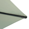 Three-Part Cantilever Umbrella with Detachable Aluminum Structure and Vented Canopy for Outdoor Shade | Commercial cantilever umbrella