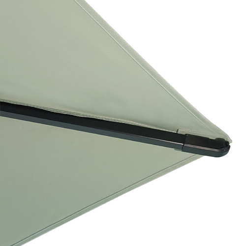 Three-Part Cantilever Umbrella with Detachable Aluminum Structure and Vented Canopy for Outdoor Shade | Commercial cantilever umbrella