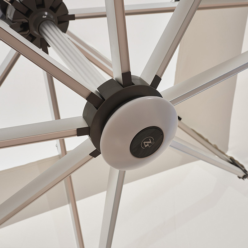 Outdoor sunshade canopy frame