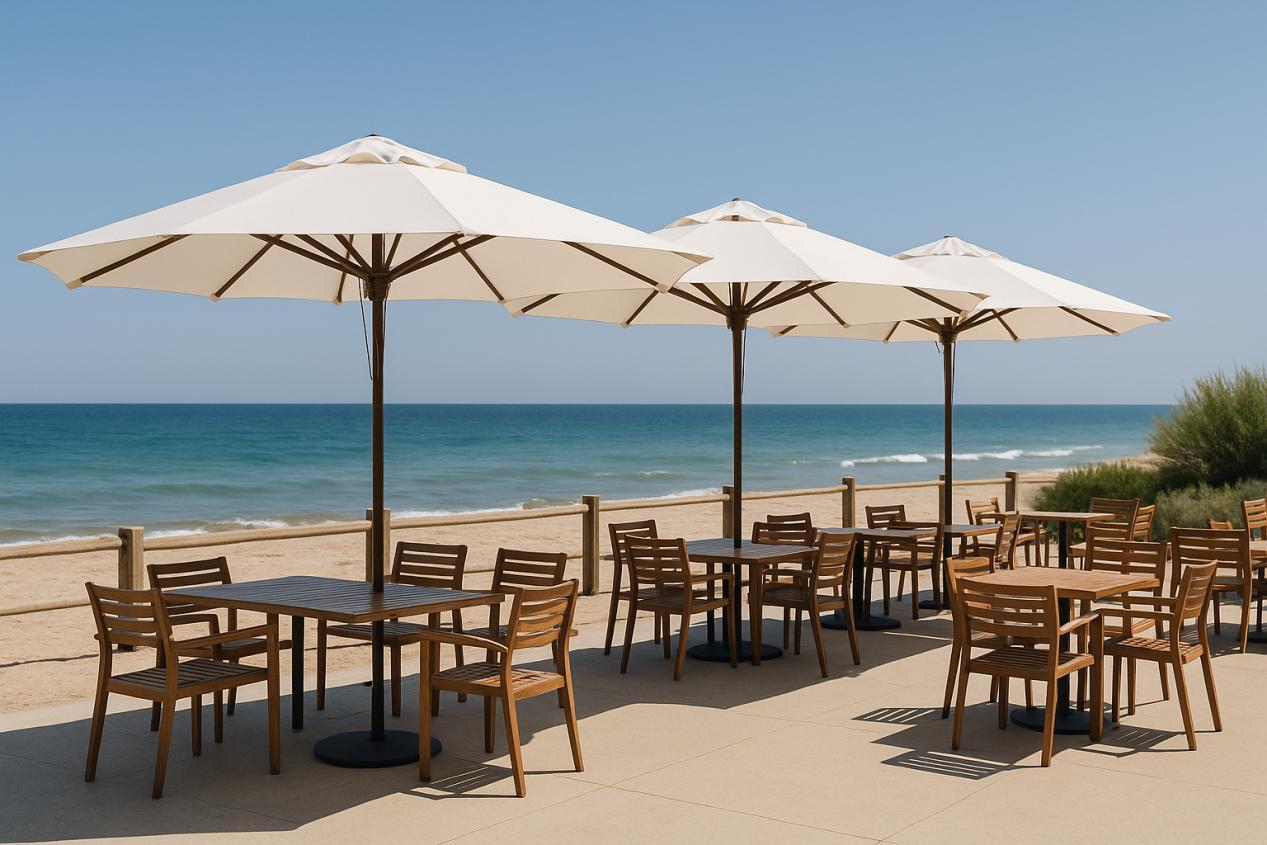 A tent being properly aired out to dry in a shaded area before storage