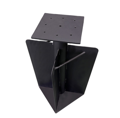 Iron In-Ground Umbrella Base | Rustproof, Waterproof, Durable | 13mm Thickness, Heavy-Duty Stability | Suitable for Gardens, Squares, Commercial Projects