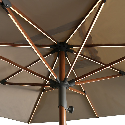 Commercial-Grade Patio Umbrella, Outdoor Square Canopy | outdoor umbrella square canopy design