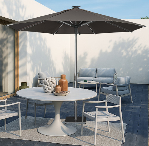 Commercial-Grade Patio Umbrella, Outdoor Square Canopy | outdoor umbrella square canopy design
