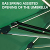 Commercial-Grade Patio Umbrella, Outdoor Square Canopy | outdoor umbrella square canopy design