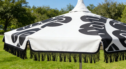 Do you offer custom branding or logo printing for commercial umbrellas?