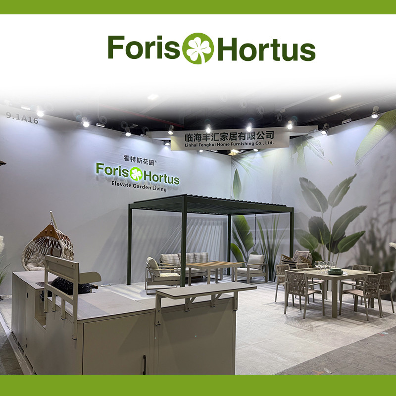 [CIFF Exclusive] Foris Hortus Stunning Debut at Guangzhou International Furniture Fair: Booth 9.1A46 Opens Doors to Outdoor Living Innovation