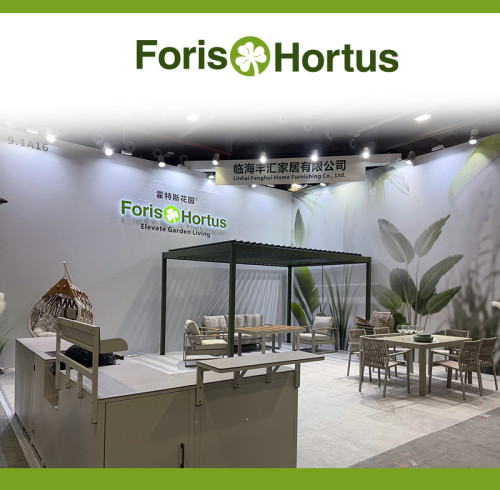 [CIFF Exclusive] Foris Hortus Stunning Debut at Guangzhou International Furniture Fair: Booth 9.1A46 Opens Doors to Outdoor Living Innovation