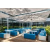 Durable Center Pole Umbrella Commercial Outdoor for Poolside Lounges and Oceanfront Resorts
