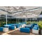 Durable Center Pole Umbrella Commercial Outdoor for Poolside Lounges and Oceanfront Resorts