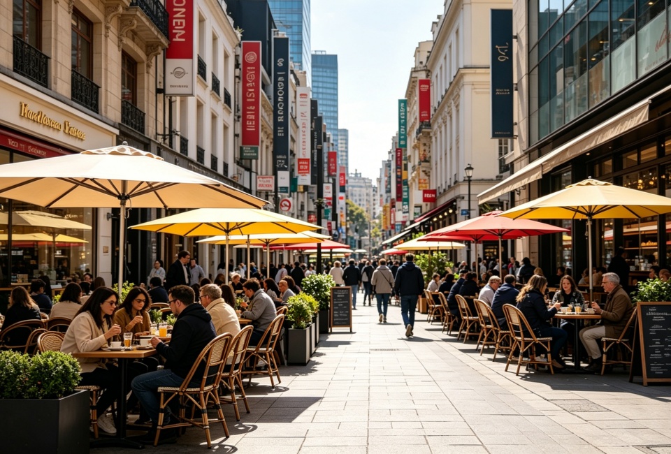 Large Scale Food Court Shading