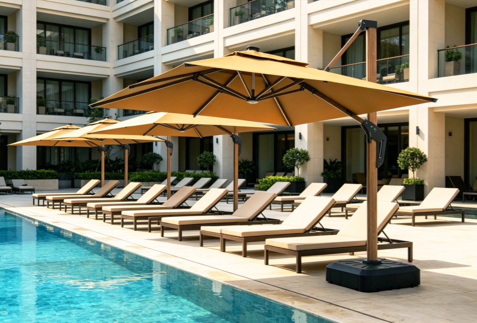 Beachfront Resort Shading