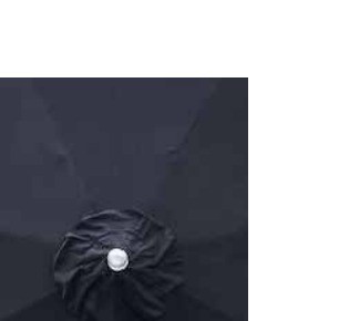 Reinforced top vent of FHUM069 center pole umbrella canopy