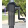 FHUM055 Premium Aluminum Center Pole Outdoor Umbrella with LED & 360° Rotation, Ø3.0M Round